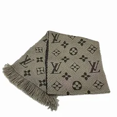 ルイヴィトン　Louis Vuitton　モノグラム　エシャルプ　ロゴマニア　413287　ブランド小物　マフラー　レディース
