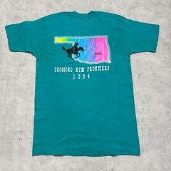 90s USA製 "TDK" 企業t グラフィックt ビンテージt 袖裾シングル FRUIT OF THE LOOM 古着