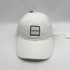 カルバンクライン　CK ロゴ　キャップ　コットン