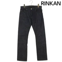 クロムハーツ DNM PANTS CRS BTN INDIGO クロスボタンフライウォッシュ ...