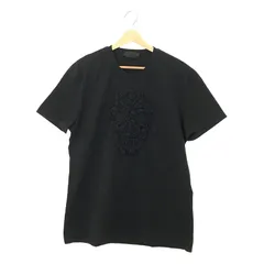 アレキサンダーマックイーン  595649 QOZ59 フラワースカルプリントTシャツ メンズ STシャツ/カットソー(半袖/袖なし)