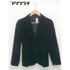 ◇ la chambre d'ine ラシャンブルドインエ ベロア テーラード ジャケット サイズ38 ブラック レディース 【中古】 【1105260002777】のサムネイル