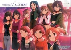 [중고] 포스터 A3 클리어 포스터 아이돌 마스터 신데렐라 걸즈 [CD THE IDOLM @ STER CINDERELLA MASTER Trust me] 애니메이트 구입 특전