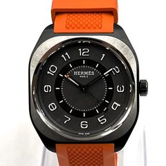 【新品】HERMES　エルメス　H08　SP1.741a　39㎜　オートマチック　腕時計　ウォッチ　箱　ケース　チタン　自動巻き　メンズ　レディース