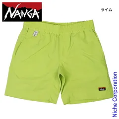 【新品】 ナンガ ナイロンタッサー キッズ イージーショーツ キッズ (NW2411-1S703-A) (LM ライム 130cm)