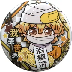 【中古】バッジ・ピンズ 我妻善逸B(困り顔) 「鬼滅の刃 キャラばんちょうこう缶バッジ 壱ノ型」