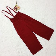 大人気 BASISBROEK オーバーオール 赤 フリーサイズ ウール - メルカリ