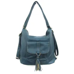 エムケー ミッシェルクラン MK MICHEL KLEIN トートバッグ リュックサック 2way フェイクレザー グリーン 緑 /YM9のサムネイル