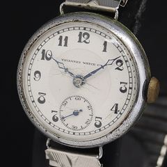 精工舎 プレシジョン 1940年代後半 新10A型バナナムーブ 鶴マーク