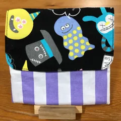 ②モンスター柄　移動ポケット　男の子　おばけ