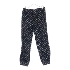 20ss LOUIS VUITTON ライトブルーシガレットパンツ ルイ・ヴィトン「シガレットパンツ - ディストーテッド・ダミエ