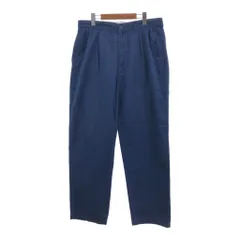 90年代 POLO GOLF ポロゴルフ 2タック チノパンツ ラルフローレン ネイビー (メンズ W34 L32) 中古 古着 Q7548