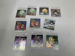 ドラゴンボール超 ドラゴンボールGT ドラゴンボールZ ウエハース シール 孫悟飯 孫悟空 ベジータ 他 10枚セット