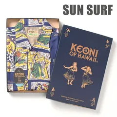 箱入新品KEONI OF HAWAII KAIMANAHILA サンサーフ SUNSURF Aloha shirt “KAIMANAHILA”＜KEONI OF HAWAII＞ | MASUYA