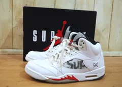 エアジョーダン5 supremeコラボ白 リーク】 シュプリーム × ナイキ エアジョーダン5 レトロ