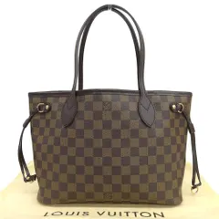 【本物保証】 布袋付 超美品 ルイヴィトン LOUIS VUITTON ダミエ ネヴァーフルPM N51109 ハンドバッグ トートバッグ エベヌ