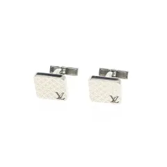 【中古品】ルイ ヴィトン LOUIS VUITTON カフリンク・シャンゼリゼ ルイヴィトンブトン ドゥ マンシェット シャンゼリゼ シルバー