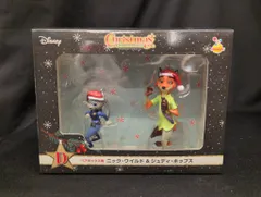 サニーサイドアップ Happyくじ DISNEY クリスマスオーナメントくじ 2022 ペアボックス賞 ニック・ワイルド&ジュディ・ホップス