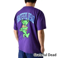 グレイトフルデッド 半袖Tシャツ 正規品 《8-2パープル》新品 未使用 メンズ tシャツ 綿 ワイド ビッグT バックプリント Grateful Dead ロックT バンドT【D8U】【メール便2】ファッション メンズ M L XL 夏のサムネイル