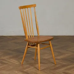 （2/2）英国 イギリス アーコール社 ビンテージ ハイバックチェア ※i4※ イギリス アーコール社 ercol スタッキングチェア グリーン