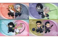 【中古】小物入れ・マルチケース・缶ケース ufotable描き下ろし 合体奥義みにきゃらイラスト マルチケース[4種セット] 「PS5/PS4/Switchソフト 鬼滅の刃 ヒノカミ血風譚2」 早期購入特典