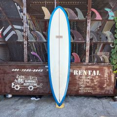 送料別途ご請求 中古 ミッドレングス TANNER Surfboards 7'7" PAISLEY タナーサーフボード シングルフィン Used Midlength サーフィン Made in USA California