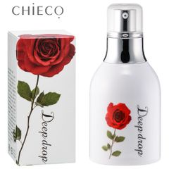 CHIECO DeepDrop セラム 美容液 高濃度 バラ プラセンタ エキス配合 スキンケア ハリ ツヤ 保湿の集中ケア 無添加 化粧品 エイジング 乾燥肌 敏感肌 混合肌 30ml
