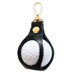 新品 ゴルフボールケース ボールケース ゴルフ ゴルフバッグ ゴルフポーチ PUレザー 軽量 ゴルフボールホルダー kkkhzh