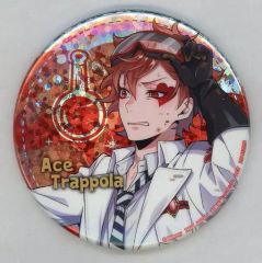 ツイステ エース・トラッポラ 缶バッジ namco缶 ナムコ限定 実験着