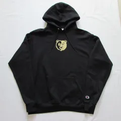 【海外規格】古着　スウェットパーカー　champion　BEAR　ビッグシルエット