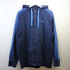 2000年代 adidas アディダス ジップパーカー パーカー スウェット 古着 vintage