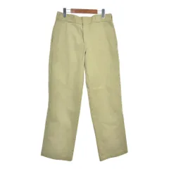 Dickies ディッキーズ 874 ワークパンツ カーキ (メンズ W32 L30) 中古 古着 T5056
