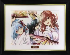 甘神さんちの縁結び　彼女お借りします　当選　複製原画 Amazon.co.jp: 週マガラブコメヒロイン総選挙50名限定当選品の