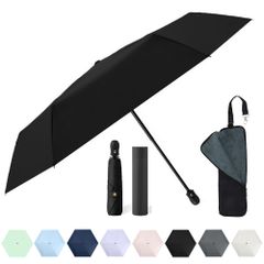 【新着商品】旅行用品 日傘 撥水 メンズ 防水 耐風 完全遮光 レディース 100％ UVカット 晴雨兼用 [Angels 】丈夫 軽量220g 自動開閉 Closet] 折り畳み傘 2024年版【