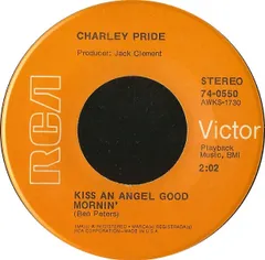 米7” Charley Pride Kiss An Angel Good Mornin 740550 RCA Victor /00080のサムネイル