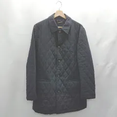 ◇ ⊇ green label relaxing ストライプ柄 長袖 コート サイズ M ネイビー系 メンズ E  【1502030039955】