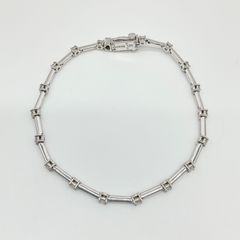 TASAKI タサキ ブレスレット ダイヤモンド 1.00ct K18WG 18金 ホワイトゴールド 【中古】Aランク　5_245