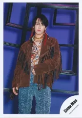 【中古】生写真(ジャニーズ) Snow Man/宮舘涼太/膝上/シングル「Dangerholic」MV＆ジャケ写オフショット/公式生写真