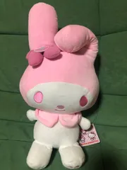 ぬいぐるみ  サンリオキャラクター高さ約40cm、横約25cm  マイメロディーいちごみかくドールBIGタイプ    SG25F10