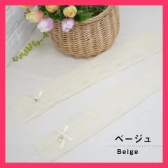 ★売れ筋★ アームカバー レディース UVカット UV手袋 冷感 日焼け防止 日焼け対策 ロング 夏 腕 レース 指穴タイプ 紫外線 運転 アウトドア かわいい おしゃれ SPF50＋