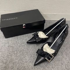 【NPA】NOVESPAZIO ノーベスパジオ ハイヒールパンプス ブラック 黒