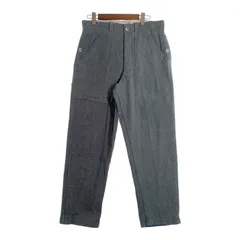 50`s 60`s スイス軍 実物 前期 Denim Work Pants デニム ワーク パンツ グレー Size 80