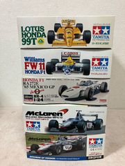 プラモデル タミヤ ハセガワ ホンダ マクラーレン メルセデス 5個セット