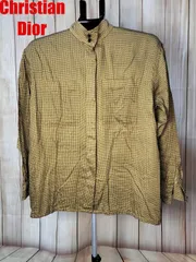 Christian Dior クリスチャン・ディオール 総柄 長袖 シャツ