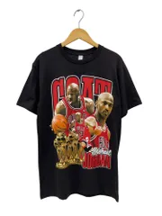 THREADS ON DEMAND (スレッドオンデマンド) JORDAN マイケルジョーダン MJ GOAT フォトTシャツ M ブラック メンズ/028