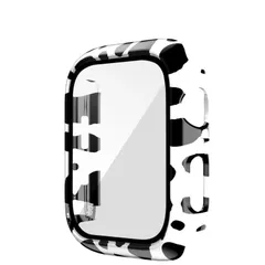 最短当日発送 ダルメシアン ウシ 牛 Apple Watch カバー アニマル柄 38 40 41 42 44 45 mm 保護 ケース アップルウォッチカバー アップルウオッチカバー ハード 耐衝撃 可愛い 誕生日 記念日 select ギフト プレゼント