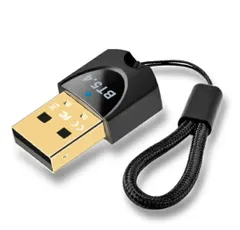 Bluetooth5.4 アダプタ 超低遅延 ドライバー不要 Bluetoothアダプタ 無線 超小型 ドングル 最大通信距離20m USBアダプタ パソコン PC 周辺機器 Windows7/8/10/11　対応