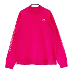 サイズ：M CUARTO UNITED クアルトユナイテッド  ニットセーター  ピンク系 [240101473759] ゴルフウェア レディース ストスト