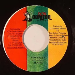 ジャマイカ7” Alaine Sincerely none Don Corleon Records /00080