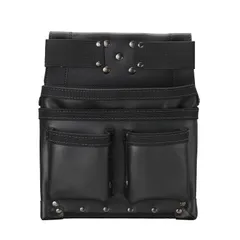 Tajima REAL LEATHER 本革釘袋 新品未使用品 tajima【タジマ】セフツイン腰袋 本革 釘袋3段大 | メーカー別